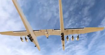 Lądowanie Stratolaunch z Talonem-A ("0") - 28.10.2022 / Credits - Nasaspaceflight
