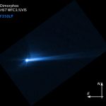 Obraz z teleskopu Hubble planetoidy Didymos (oraz Dimorphosa) z dnia 8 października 2022 / Credits - NASA/ESA/STScI/Hubble