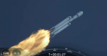 1 listopada 2022 - czwarty start rakiety Falcon Heavy / Credits - SpaceX