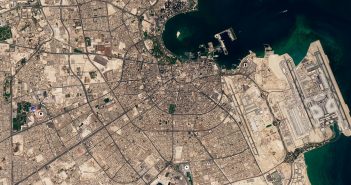 Miasto Doha w Katarze - zdjęcie z 13 listopada 2022 / Credits - NASA