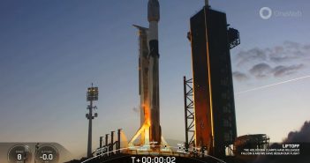 Start Falcona 9 z 40 satelitami dla OneWeb - 08.12.2022 / Credits - SpaceX