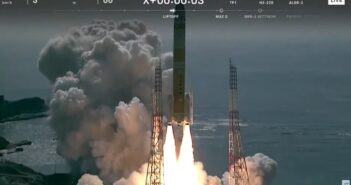 Pierwszy start rakiety H3 / Credits - JAXA