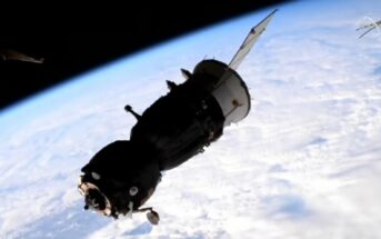 Sojuz MS-22 tuż po odcumowaniu od ISS - 28 marca 2023 / Credits - NASA TV