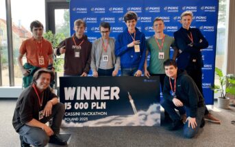 Zwycięzcy 5. Hackathonu Cassini / Credits - Blue Dot Solutions