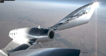 Lot ślizgowy VSS Unity z 26 kwietnia 2023 / Credits - Virgin Orbit
