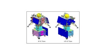 Model pojazdu Chandrayaan-3 / Credits - ISRO