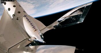 Kadr z lotu „Unity 25” / Credits – Virgin Galactic