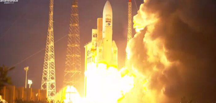 Ostatni start rakiety Ariane 5 / Credits - Arianespace
