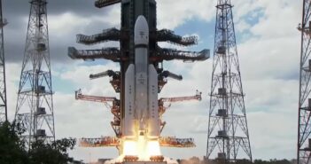 Start misji Chandrayaan 3 - 14.07.2023 / Credits - ISRO