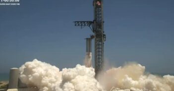 Test stopnia Super Heavy - 6 sierpnia 2023 / Credits - SpaceX