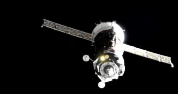 Sojuz MS-24 zbliża się do ISS - 15.09.2023 / Credits - NASA TV