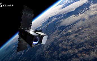 Wizualizacja Intuition-1 na orbicie / Credits - KP Labs