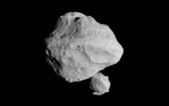 Pierwsze spojrzenie na planetoidę 152830 Dinkinesh i jego księżyc / Credits - NASA/Goddard/SwRI/Johns Hopkins APL/NOAO