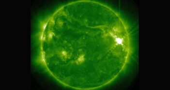 Tuż po fazie maksymalnej rozbłysku z 14 grudnia 2023 / Credits - NASA, SDO