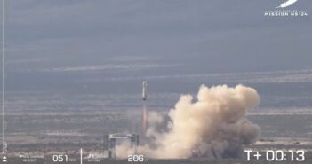 Start misji NS-24 / Credits - Blue Origin