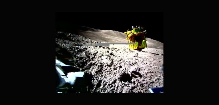 LEV-2 przesyła zdjęcie SLIM na powierzchni Księżyca