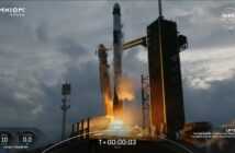 Start misji Axiom-3 / Credits - NASA TV, Axiom, SpaceX