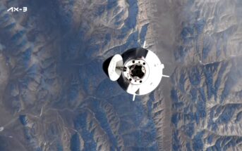 Kapsuła Freedom zbliża się do ISS - misja AX-3, 20.01.2024 / Credits - Axiom
