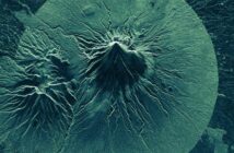 Wulkan Mount Taranaki okiem satelity firmy Iceye / Credits - Iceye