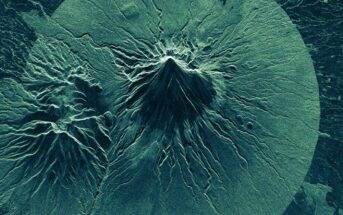 Wulkan Mount Taranaki okiem satelity firmy Iceye / Credits - Iceye