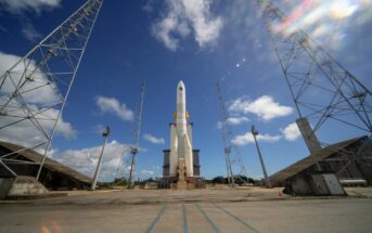 Ariane 6 na wyrzutni startowej / Credits - ESA