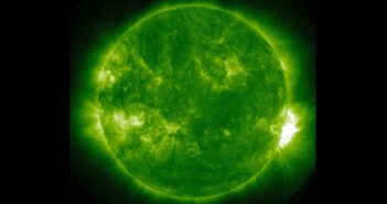 Tuż po fazie maksymalnej rozbłysku z 10 czerwca 2024 / Credits - NASA, SDO
