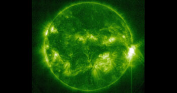 Słońce osiem minut po fazie maksymalnej rozbłysku z 16 lipca 2024 / Credits - NASA, SDO