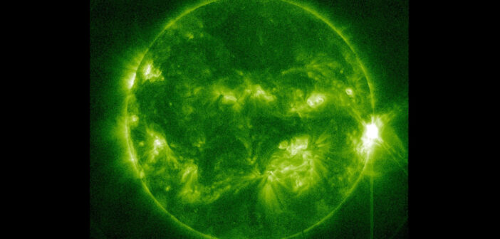 Słońce osiem minut po fazie maksymalnej rozbłysku z 16 lipca 2024 / Credits - NASA, SDO