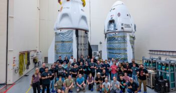 Prace ("processing") kapsuł Dragon do dwóch misji: Polaris Dawn i Crew-9. Zdjęcie z 21 sierpnia 2024 / Credits - SpaceX