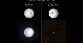 Obserwacje Urana przez New Horizons i teleskop Hubble / Credits - NASA, ESA, STScI, Samantha Hasler (MIT), Amy Simon (NASA-GSFC), New Horizons Planetary Science Theme Team