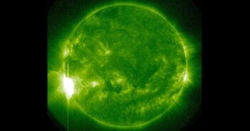 Słońce około 7 minut po fazie maksymalnej rozbłysku X3.3 z 24 października 2024 / Credits - NASA, SDO