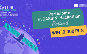 Ósmy hackathon Cassini / Credits- Komisja Europesja, EUSPA