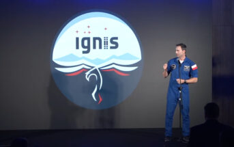 Logo misji Polaka na ISS - IGNIS (ogłoszenie z dnia 2 grudnia 2024)/ Credits - POLSA, Sławosz Uznański