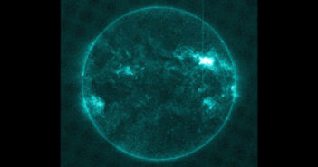 Rozbłysk klasy X1.9 z 19 czerwca 2025 / Credits - NASA, SDO