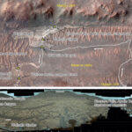 Region "Bright Angel", w którym łazik Perseverance zbadał m.in. skałę “Cheyava Falls” / Credits - NASA/JPL-Caltech/ASU/MSSS