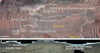 Region "Bright Angel", w którym łazik Perseverance zbadał m.in. skałę “Cheyava Falls” / Credits - NASA/JPL-Caltech/ASU/MSSS