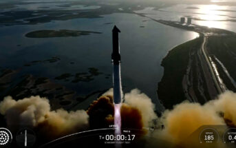 Jedenasty test zestawu Starship + Super Heavy - 14.10.2025 / Credits - SpaceX
