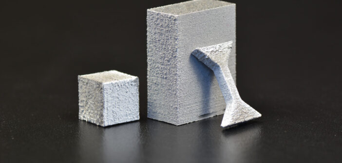 Próbki ze stopu magnezu AZ91E wykonane metodą selektywnego topienia laserowego (SLM) / Credits - Piotr Klimczyk