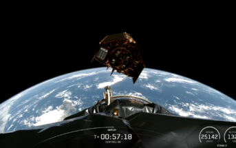 Separacja Sentinel-6B po wyniesieniu na orbitę / Credits - SpaceX