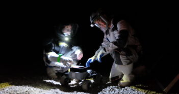 Raúl Tovar Contreras: analogowy astronauta podczas misji (archiwum prywatne)