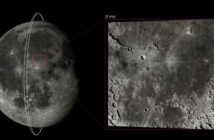 Wizualizacja misji Mani na orbicie Księżyca / Credits - Uniwersytet Kopenhaski