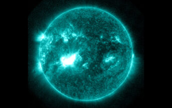 Słońce 2 minuty po fazie maksymalnej rozbłysku X1.9 z 18 stycznia 2026 / Credits - NASA, SDO