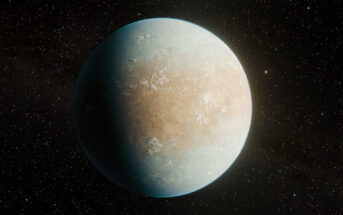 Wizja artystyczna HD 137010b, skutej lodem planety nieco większej od Ziemi / Credits - NASA/JPL-Caltech/Keith Miller (Caltech/IPAC)