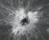 Nowy duży krater na Księżycu