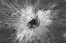 Nowy krater na Księżycu o średnicy 225 metrów / Credit - LRO, Robinson et al.