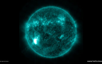 Maksimum rozbłysku X1.5 z 30 marca 2026 / Credits - NASA, SDO
