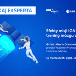 Efekty misji IGNIS – trening mózgu w kosmosie - webinarium ESERO / Credits - ESERO
