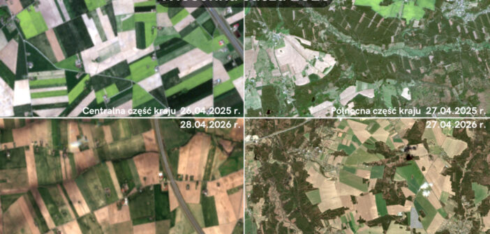 Polska w obliczu wiosennej suszy: jak satelity ujawniają skalę problemu dla rolnictwa?