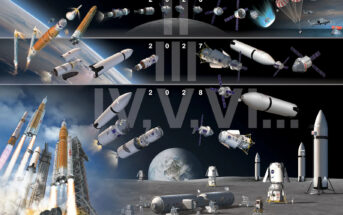 Infografika z lutego 2026, ukazująca plan powrotu na Księżyc na lata 2026 - 2028 / Credits - NASA