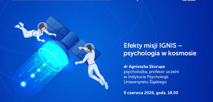 Spotkaj ekspertkę: Efekty misji IGNIS - psychologia w kosmosie / Credits - ESERO